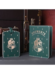 Harry Potter Green Passport Holder & Luggage Tag - Slytherin - Image 1 of 4