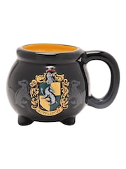Harry Potter Black Back To Hogwarts Cauldron Mug - Hufflepuff - Image 2 of 5