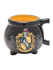 Harry Potter Black Back To Hogwarts Cauldron Mug - Hufflepuff - Image 3 of 5