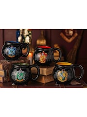 Harry Potter Black Back To Hogwarts Cauldron Mug - Hufflepuff - Image 5 of 5
