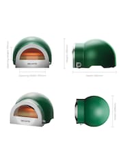 DeliVita Emerald Green Dual Fuel Pizza Oven - Image 5 of 6