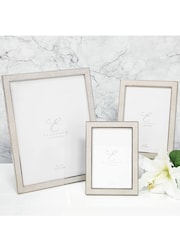 Widdop Cream Metal Plated Faux Shagreen Photo Frame - Image 4 of 4