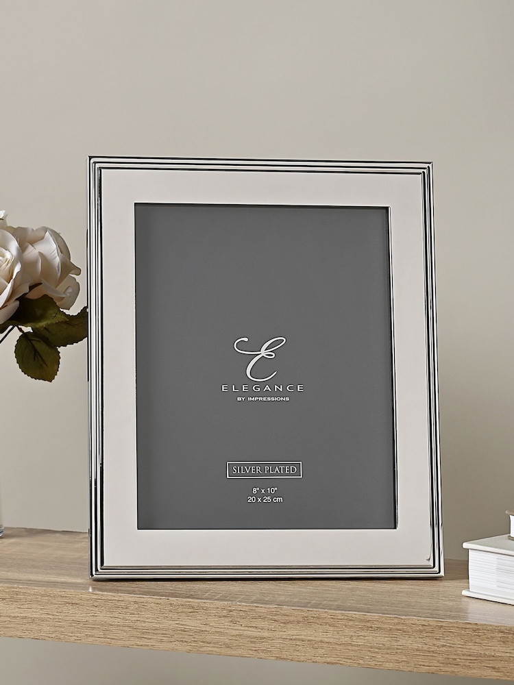 Widdop Silver Plated Rib Edge Frame - Image 2 of 5