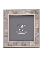 Widdop Grey Grey Mother of Pearl Photo Frame - Image 2 of 6