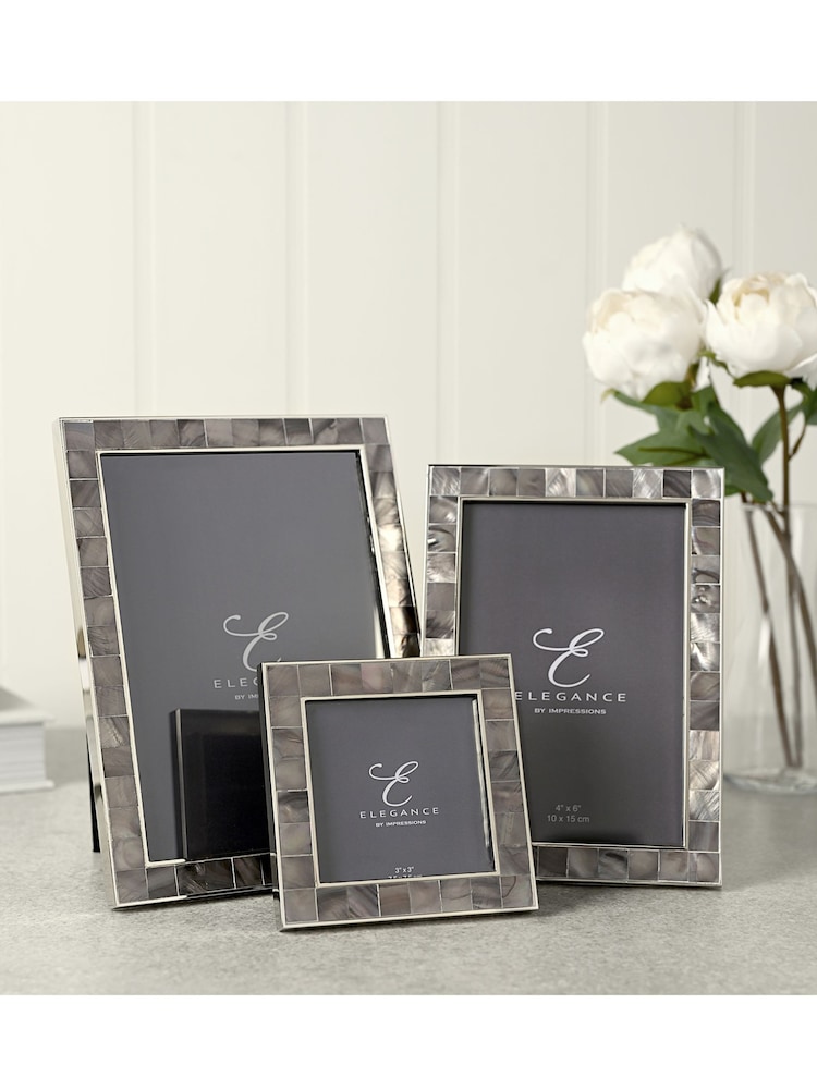 Widdop Grey Grey Mother of Pearl Photo Frame - Image 6 of 6 Widdop Grey Grey Mother of Pearl Photo Frame - Image 6 of 6