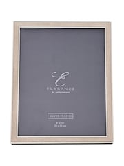 Widdop Silver Metal Plated Faux Shagreen Photo Frame - Image 2 of 6