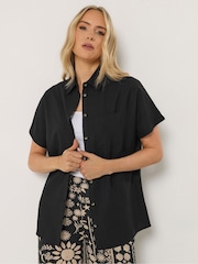 Negro - Camisa de manga corta de Long Tall Sally - Imagen 1 de 5