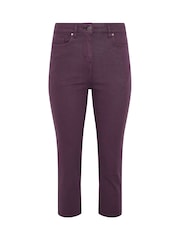 M&Co Purple Ankle Grazer Jeans - Image 5 of 5