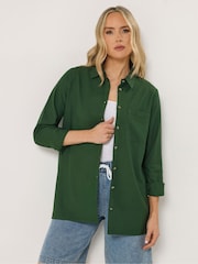 Verde - Camisa de manga larga de Long Tall Sally - Imagen 1 de 5