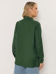 Verde - Camisa de manga larga de Long Tall Sally - Imagen 3 de 5