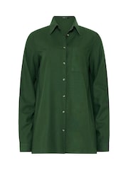 Verde - Camisa de manga larga de Long Tall Sally - Imagen 5 de 5
