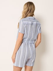 Long Tall Sally White Stripe Shorts - Image 3 of 4