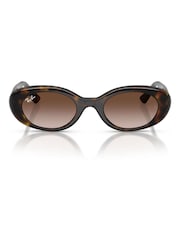 Ray-Ban Brown Junior 0Rj9141S Oval Sunglasses - Image 1 of 5