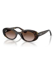 Ray-Ban Brown Junior 0Rj9141S Oval Sunglasses - Image 2 of 5