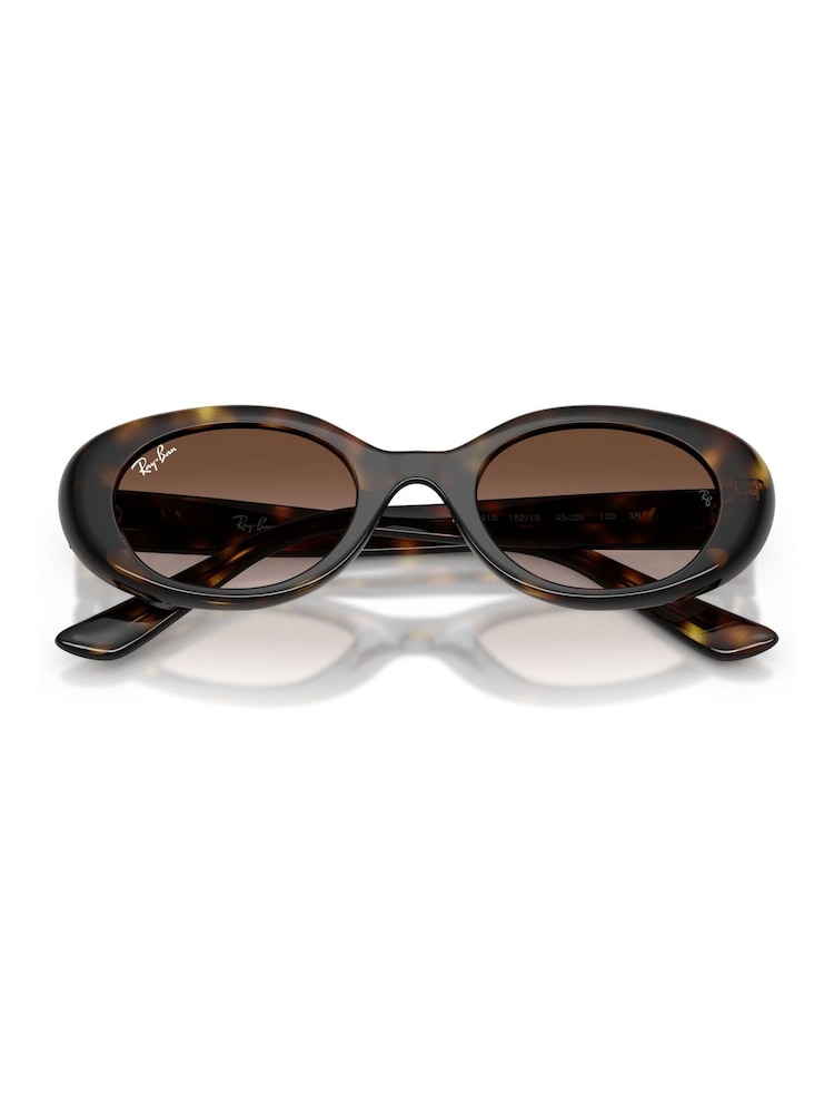 Ray-Ban Brown Junior 0Rj9141S Oval Sunglasses - Image 5 of 5