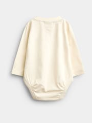 Jojo Maman Bébé Natural Bear 2-Pack Printed Bodysuits - Image 5 of 7