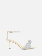 Simmi London Anha Diamante Knot Heeled Sandals - Imaginea 2 din 4
