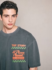 Темно-серый - Свободная футболка Toy Story - Изображение 5 9