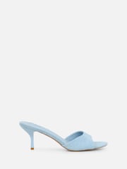 Simmi London Blue Hux Mules - Image 2 of 4