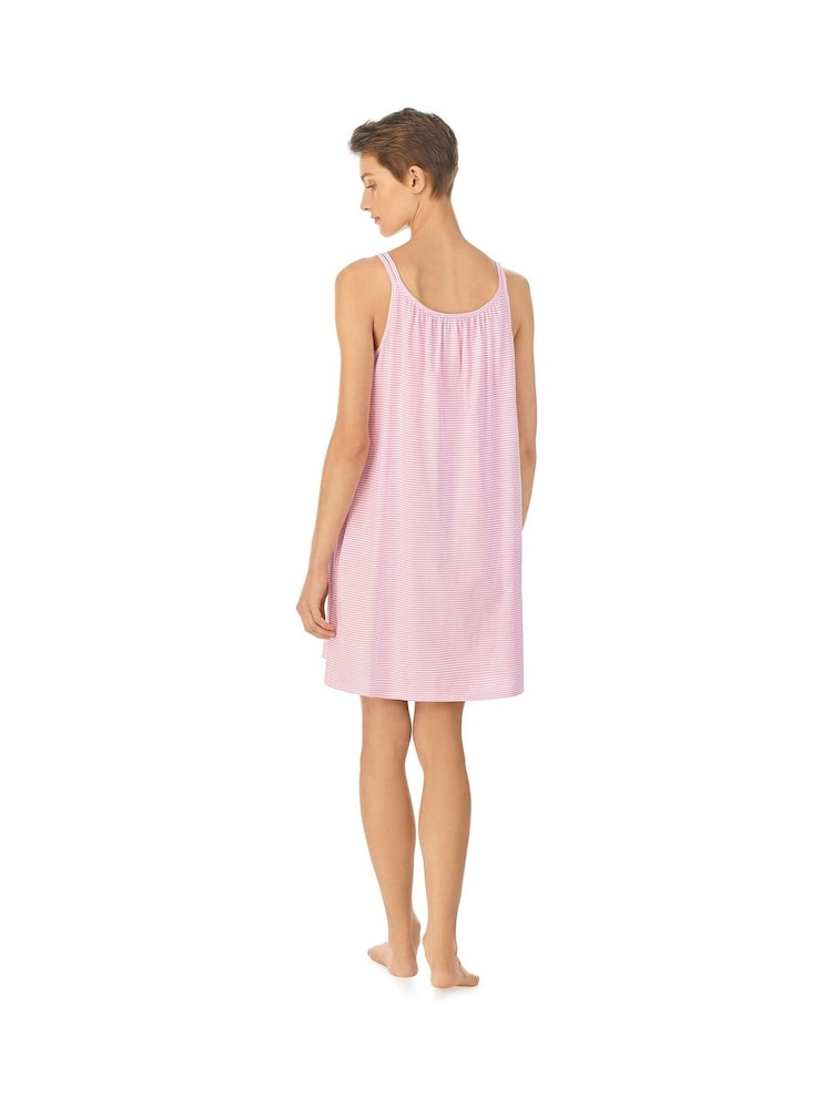 Lauren Ralph Lauren חלוק שינה סרוג קלאסי עם כתפיות כפולות - תמונה 2 מתוך 3 Lauren Ralph Lauren חלוק שינה סרוג קלאסי עם כתפיות כפולות - תמונה 2 מתוך 3