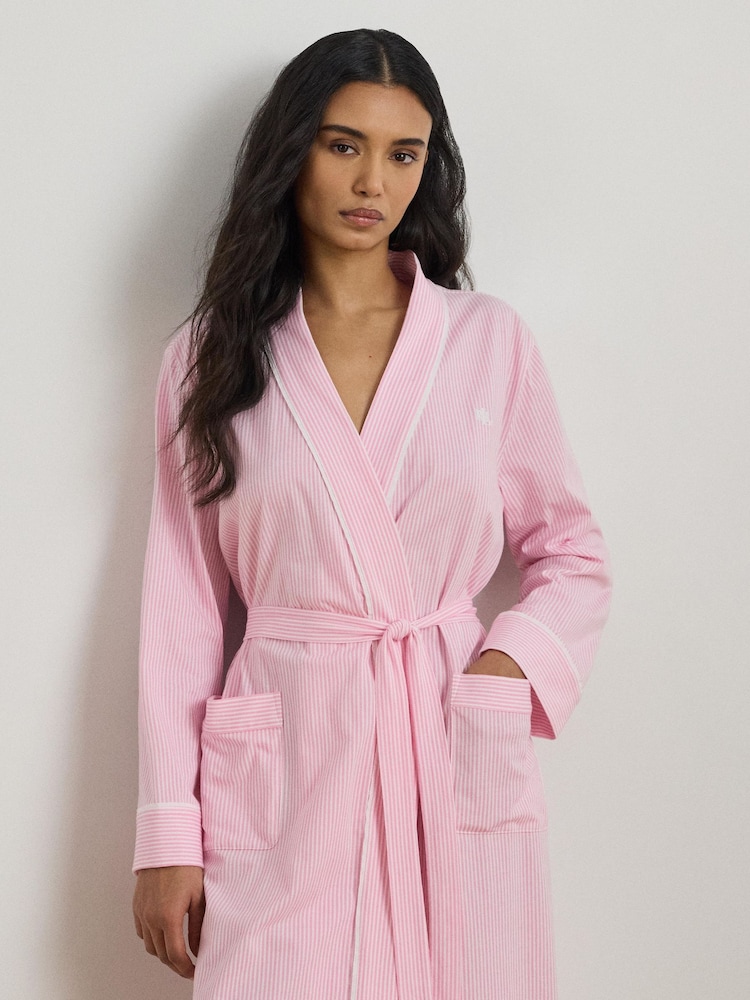 Lauren Ralph Lauren Classic Knit Kimono Wrap Robe - 画像 1 / 5