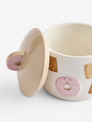 Natural Biscuit Character Ceramic Trinket Pot - Image 6 of 6