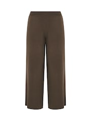 Yours Curve Brown Limited Knitted Trousers - Image 5 of 5