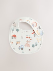 Red/Blue Hamish Farm Baby Bibs 5 Pack - Image 3 of 8