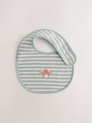 Red/Blue Hamish Farm Baby Bibs 5 Pack - Image 4 of 8