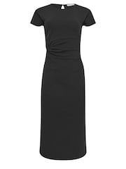 M&Co Black Twist Side Dress - Image 5 of 5