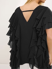 Star by Julien MacDonald Black Jelly Fish Blouse - Image 4 of 5