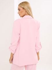 Star by Julien MacDonald Pink Tab Detail Blazer - Image 3 of 5