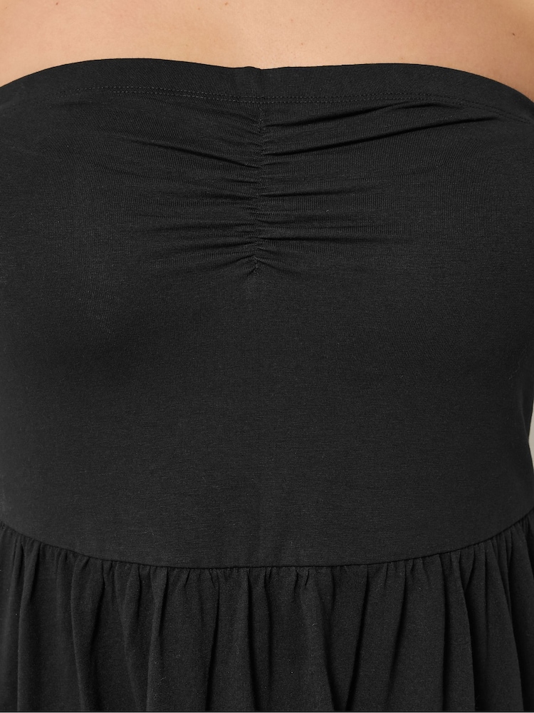 Yours Curve Peplum Tube Dress - Imagen 4 de 4