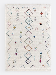 La Redoute Intérieurs Multicolour Miro Colourful Berber Style XL Rug - Image 2 of 4