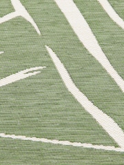 La Redoute Intérieurs Green Mokoa Flat Woven Indoor and Outdoor Rug - Image 3 of 5