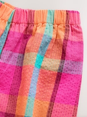 Bright Seersucker Check Pullon Barrel Trousers (3-16yrs) - Image 7 of 8