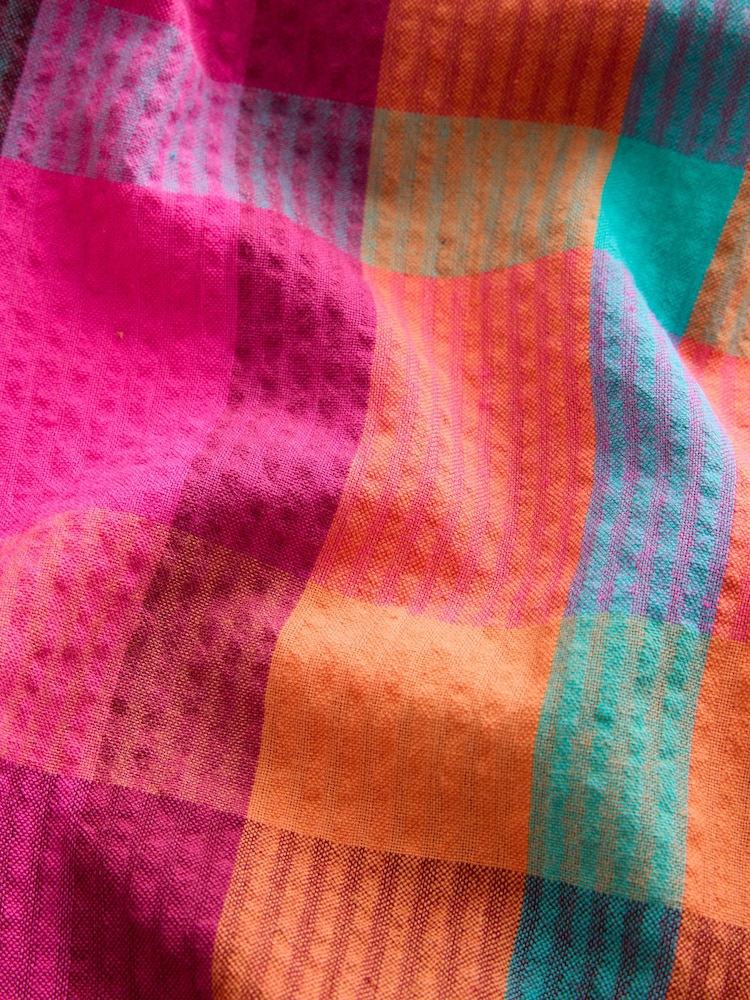 Bright Seersucker Check Pullon Barrel Trousers (3-16yrs) - Image 8 of 8 Bright Seersucker Check Pullon Barrel Trousers (3-16yrs) - Image 8 of 8