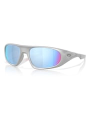 Oakley Silver Neoforma Oval Sunglasses - Image 1 of 5