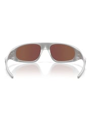 Oakley Silver Neoforma Oval Sunglasses - Image 2 of 5