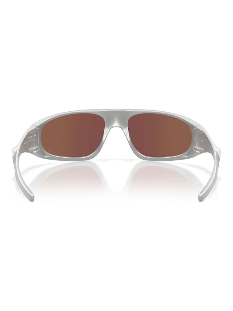 Oakley Silver Neoforma Oval Sunglasses - Image 2 of 5 Oakley Silver Neoforma Oval Sunglasses - Image 2 of 5