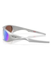 Oakley Silver Neoforma Oval Sunglasses - Image 3 of 5
