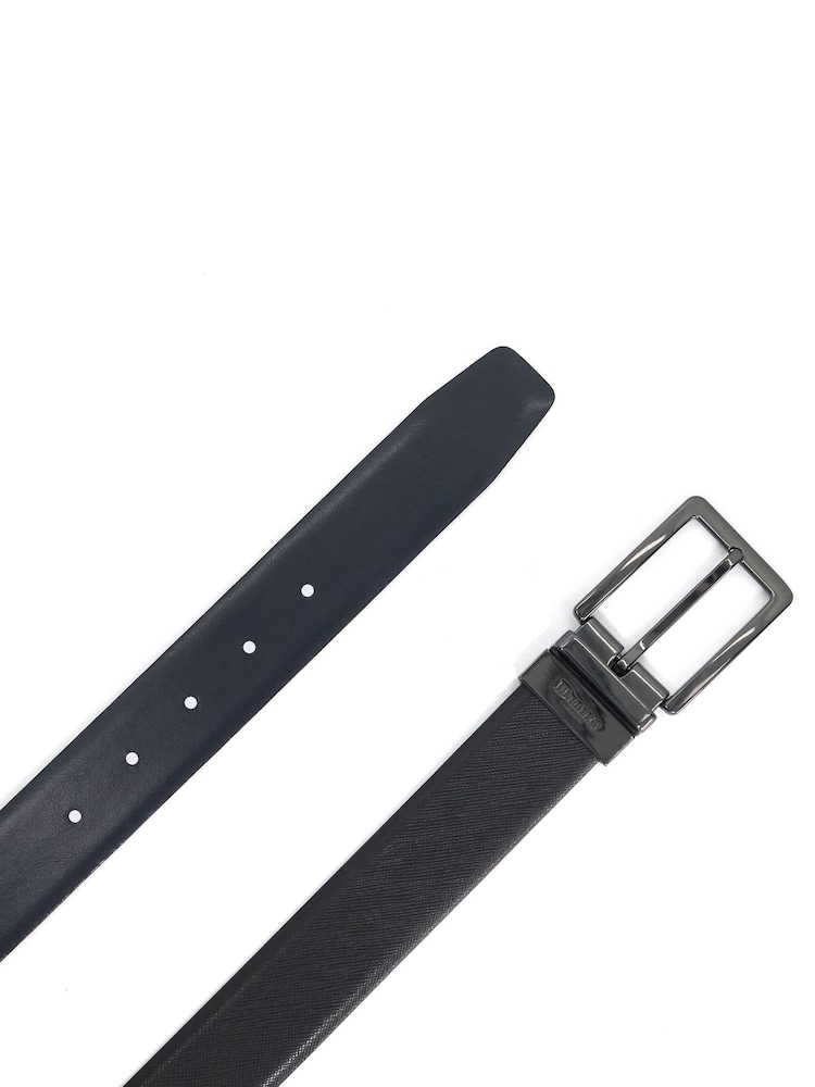 Dune London Blue Oakem Belt - Image 2 of 2 Dune London Blue Oakem Belt - Image 2 of 2