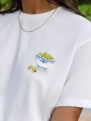 Chelsea Peers Olive Print T-Shirt - Изображение 2 3