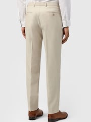 Ted Baker Tailoring Natural Sharkskin Trousers - Image 2 of 3