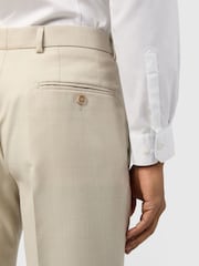 Ted Baker Tailoring Natural Sharkskin Trousers - Image 3 of 3