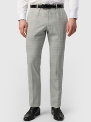 Antique Rogue Grey Monochrome Check Trousers - Image 1 of 1