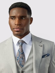 Ted Baker Tailoring Grey Twill Jacket - Image 5 of 6