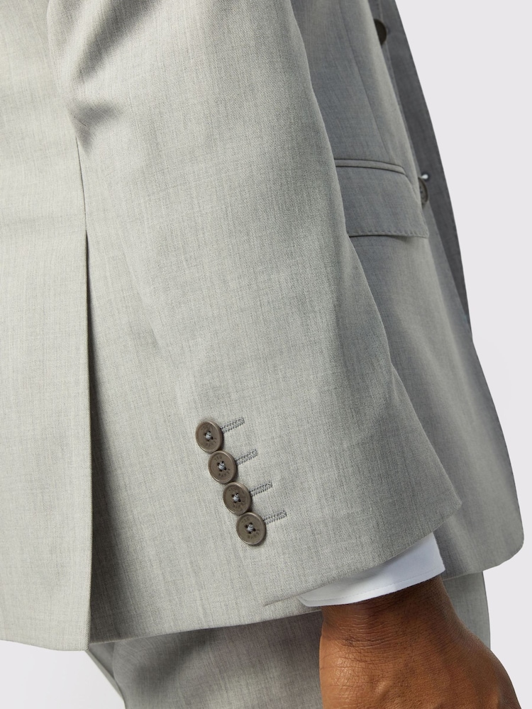 Ted Baker Tailoring Grey Twill Jacket - Image 6 of 6