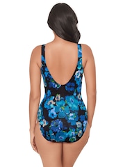 Miraclesuit Black Secret Garden Circe Soft Cup Swimsuit with Firm Tummy Control - Image 2 of 4