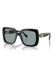 Swarovski Black Quare Sunglasses - Image 1 of 5